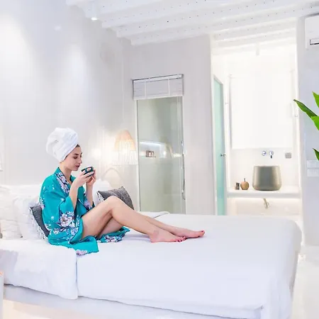 Anastasia's Visage Ii Stylish Center Mykonos Appartement *